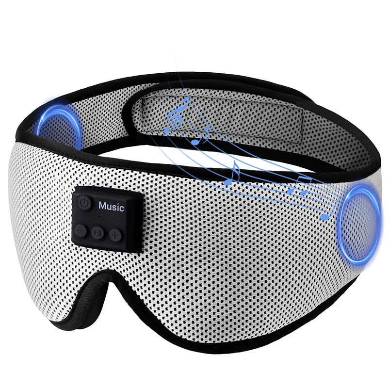 LoopVias™ Bluetooth Sleep Mask – Sleep, Relax, and Recharge Anywhere